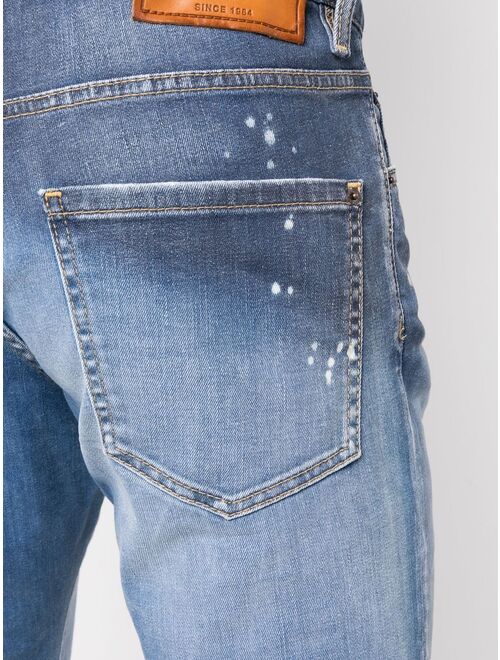 Dsquared2 paint splatter-print jeans