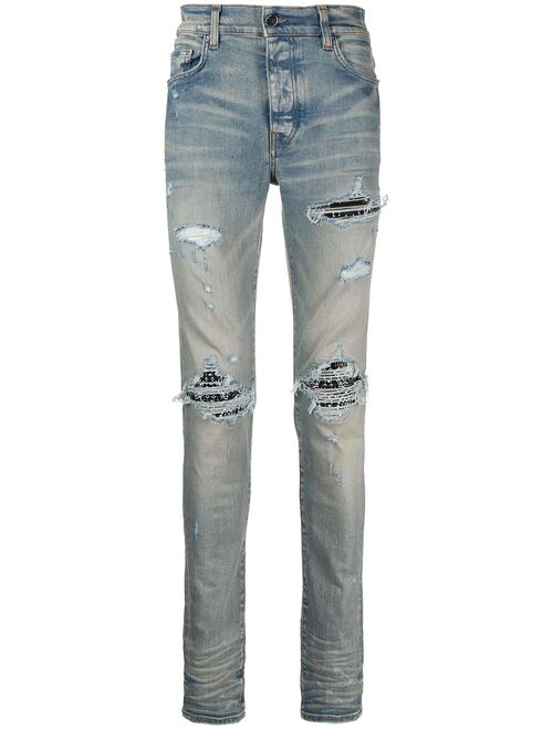 AMIRI MX1 ripped skinny jeans