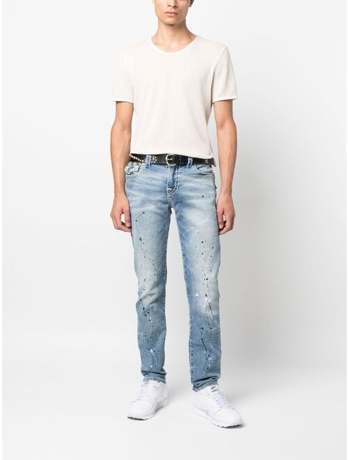 True Religion Rocco paint-splatter jeans