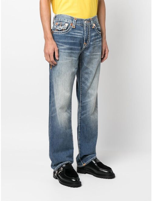 True Religion x 20th Ricky Vintage washed straight leg jeans