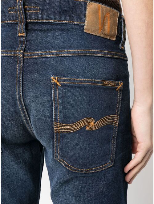 Nudie Jeans Lean Dean tapered-leg jeans