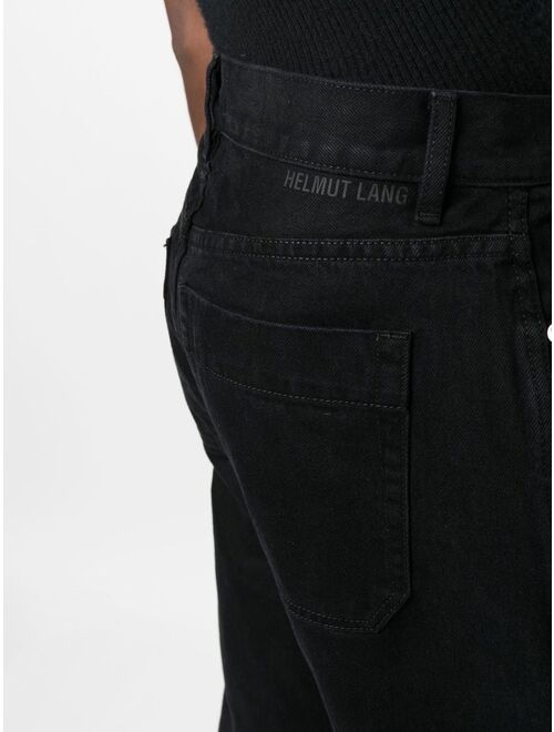 Helmut Lang panelled straight-leg jeans