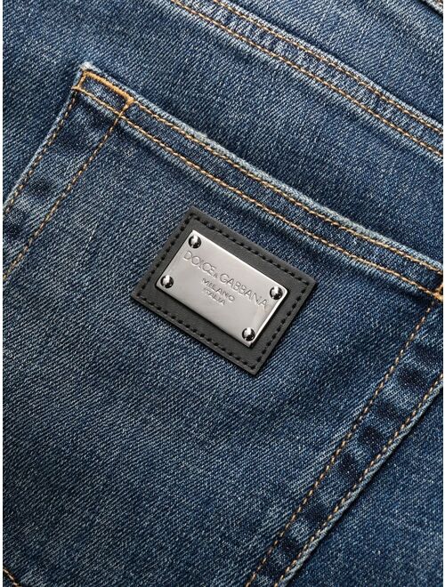 Dolce & Gabbana slim-cut denim jeans