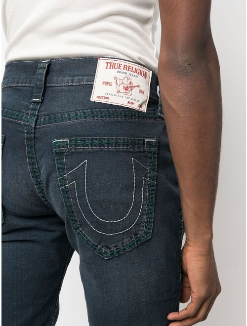 True Religion decorative-stitching straight-leg jeans