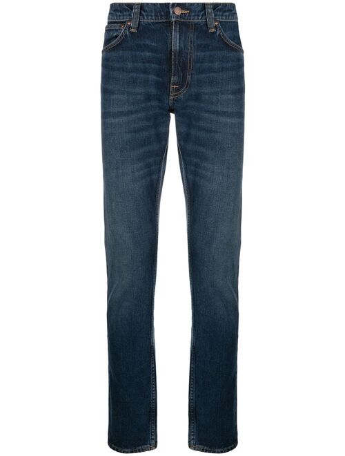 Nudie Jeans Lean Dean slim-cut jeans