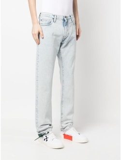 Off-White arrows straight-leg jeans