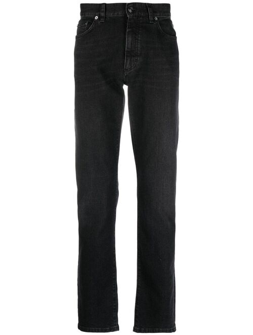 Zegna Comfort mid-rise straight-leg jeans