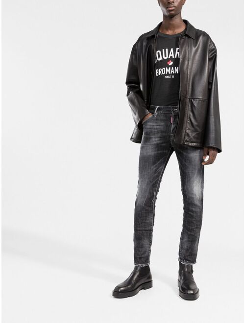 Dsquared2 slim-fit straight-leg jeans