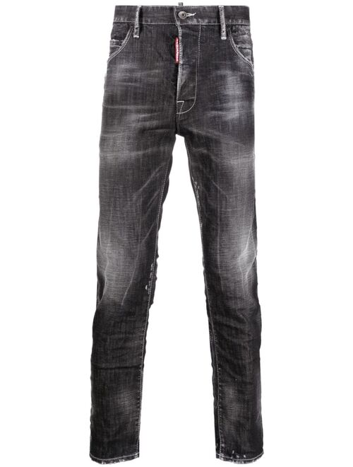 Dsquared2 slim-fit straight-leg jeans