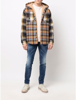 stonewashed skinny jeans