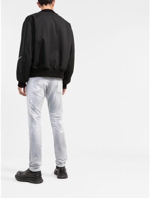 Dsquared2 ripped-detail denim jeans