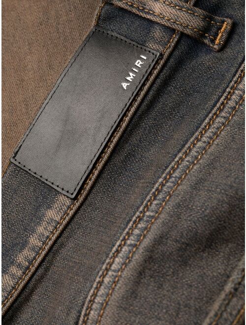 AMIRI ripped-detail skinny jeans