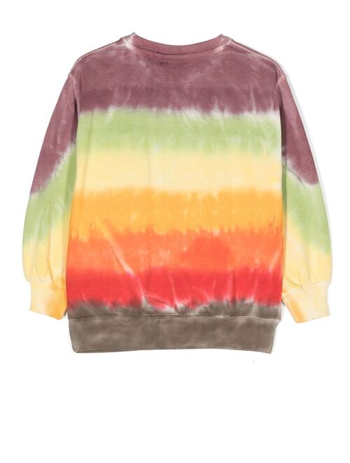Molo tie-dye organic cotton sweatshirt