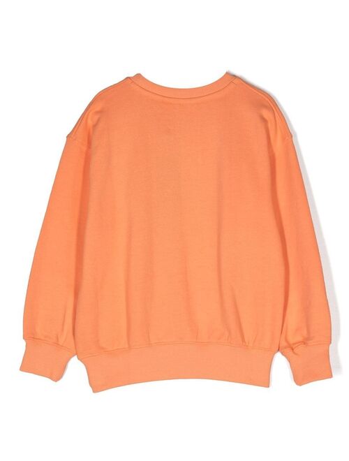 Molo Hello print cotton sweatshirt