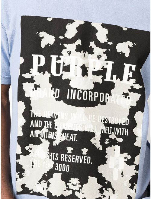 Purple Brand P101 graphic-print T-shirt