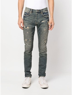 P001 low-rise skinny jeans