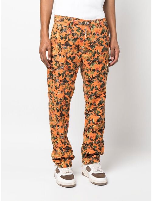 Purple Brand graphic-print cargo pants