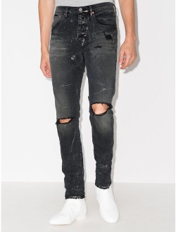 Vintage Repair distressed jeans