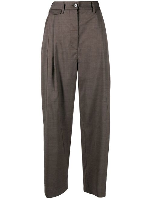 TOTEME tapered wool trousers