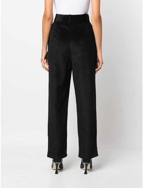 TOTEME pleated corduroy trousers