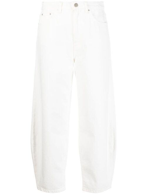 TOTEME high-waist cropped trousers