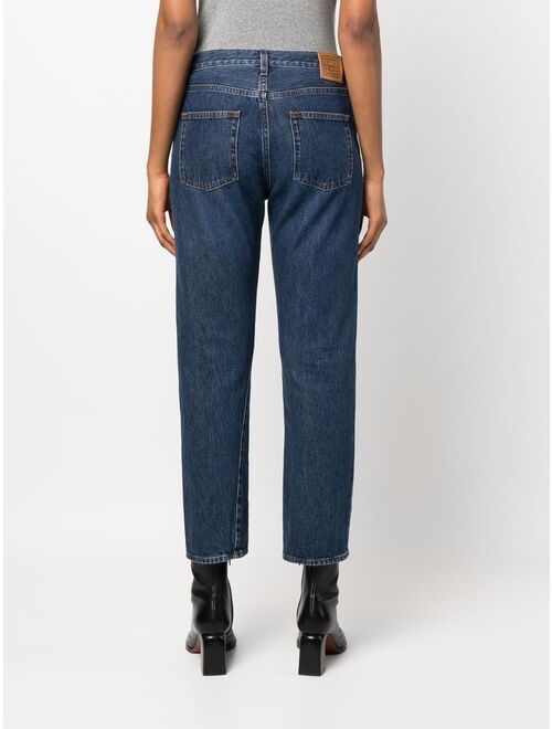 TOTEME straight-leg cropped jeans