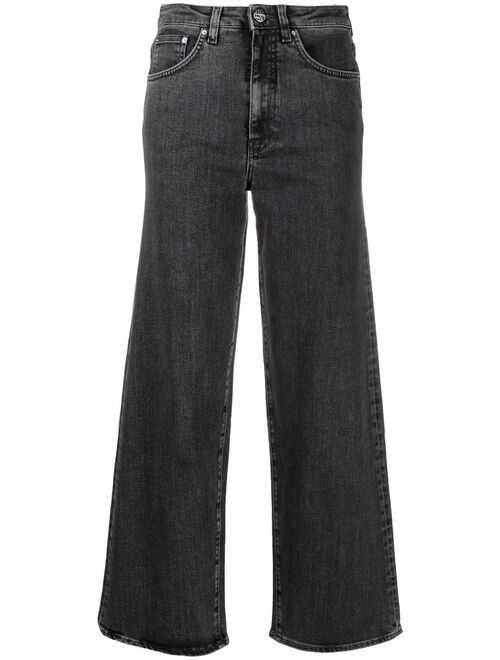 TOTEME high-waist flared jeans