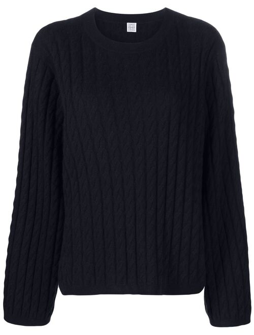 TOTEME long-sleeve cashmere jumper
