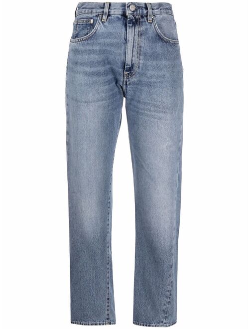 TOTEME twisted-seam straight jeans