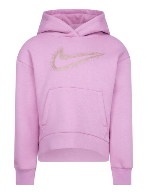 NIKE Little Girls Fleece Hoodie