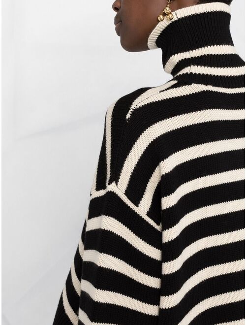 TOTEME Signature stripe knitted jumper