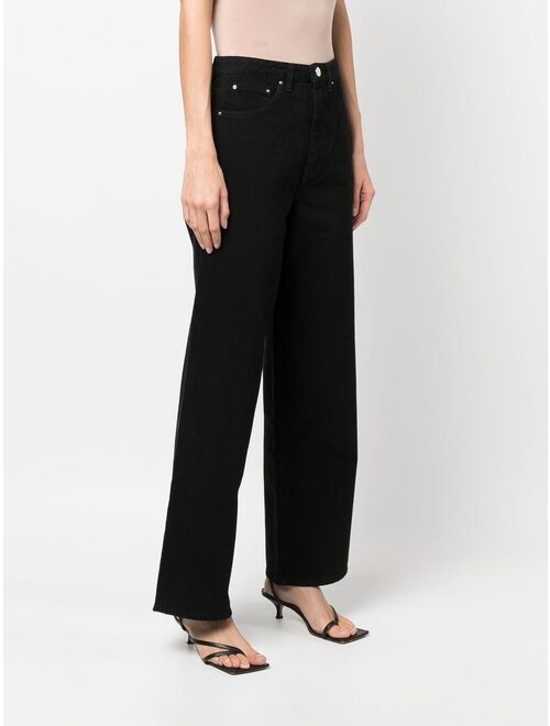 TOTEME high-waisted flared jeans