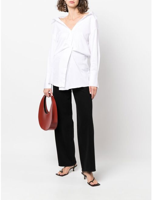 TOTEME high-waisted flared jeans