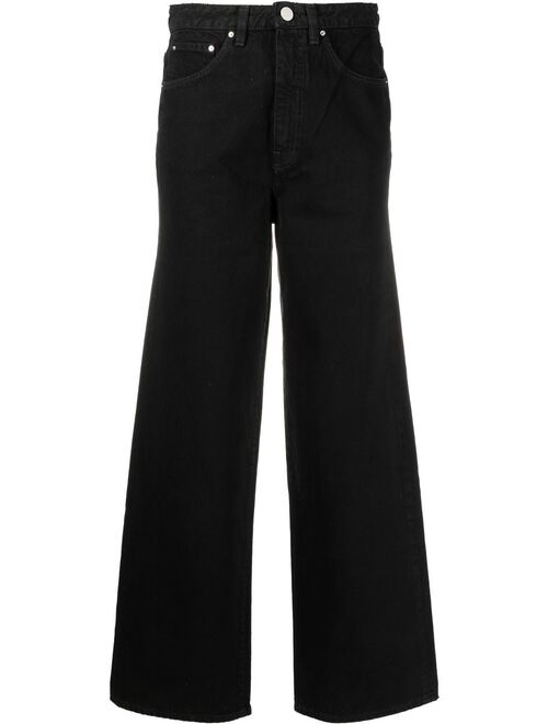 TOTEME high-waisted flared jeans