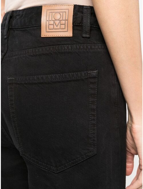 TOTEME high-waisted flared jeans