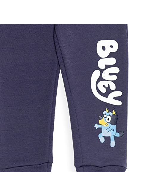 Bluey Bingo Fleece Hoodie and Pants Outfit Set Toddler to Little Kid