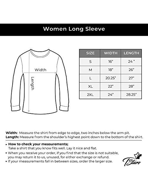 Tstars St Patricks Day Shirt Women Teen Girls Irish Shamrock Long Sleeve T-Shirt