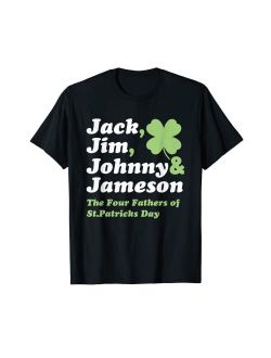 Artist Unknown Saint Patricks Day Shirts | Jack Jim Johnny Jameson Fathers