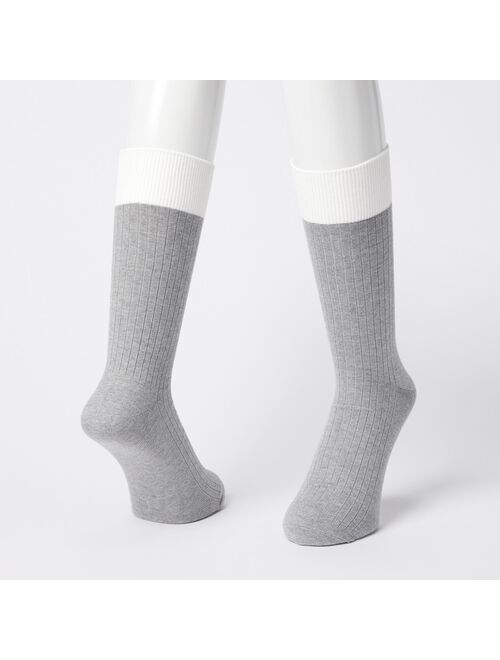 UNIQLO Silket Ribbed Socks