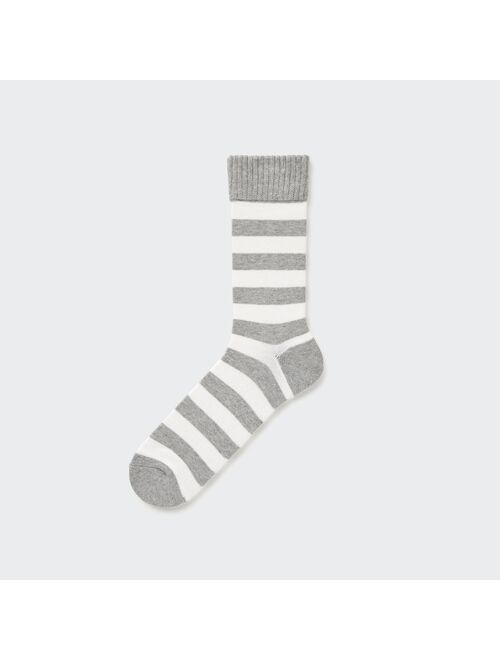 Uniqlo Soft Pile Striped Socks