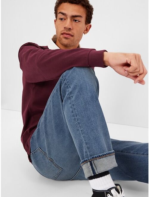 Gap Soft Flex Straight Jeans with Washwell