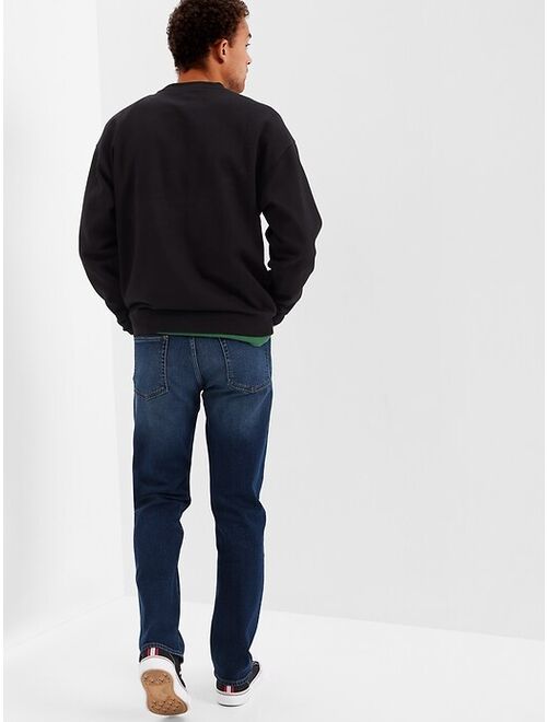 Gap Soft Flex Straight Jeans with Washwell