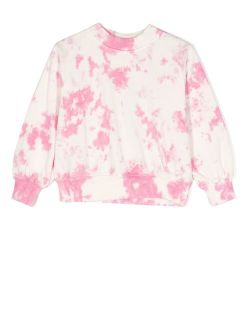 tie-dye organic cotton sweatshirt