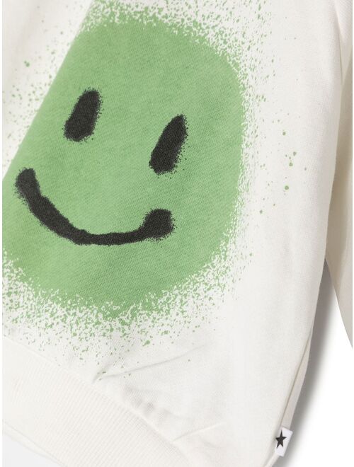 Molo smiley-face print sweatshirt