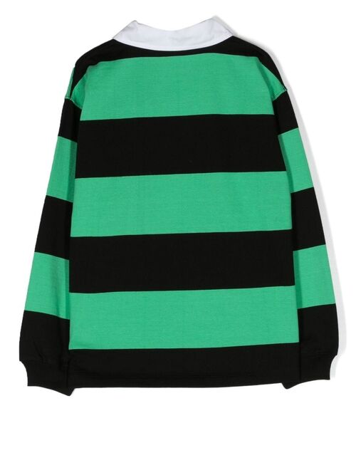 Molo Relz striped rugby shirt