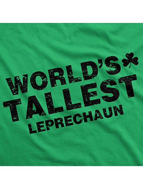 Crazy Dog T-Shirts Worlds Tallest Leprechaun Hoodie Funny Sarcastic Saint Patricks Day SweatShirt