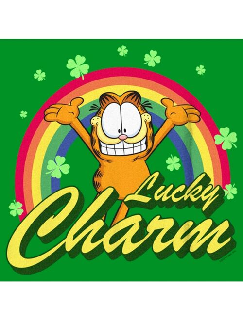 NICKELODEON Boy's Garfield St. Patrick's Day Lucky Charm Child T-Shirt