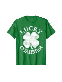 Artist Unknown LUCKY CHARMER Funny St. Patrick's Day TShirt Boys Kids Girl T-Shirt