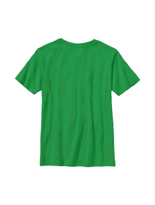DC COMICS Boy's Superman St. Patrick's Day Pinch Proof Man of Steel Child T-Shirt