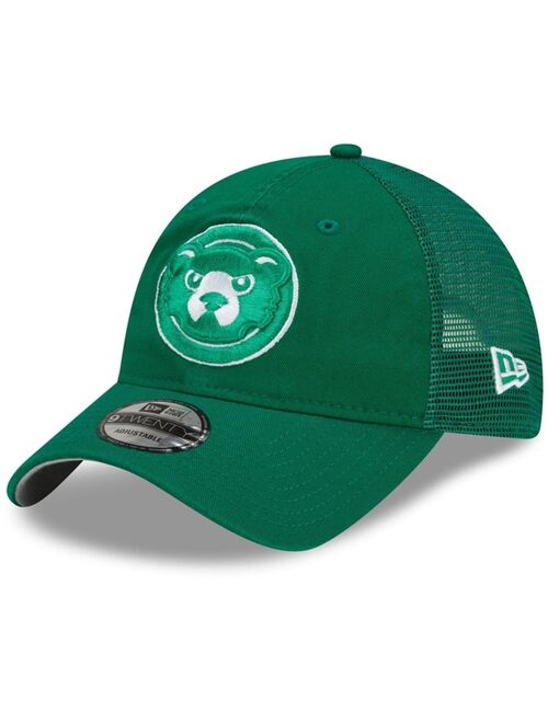 NEW ERA Men's Green Chicago Cubs St. Patrick's Day 9TWENTY Adjustable Hat